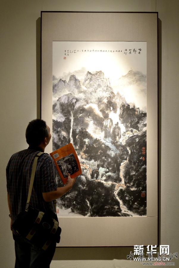 “人文正脉--王伯敏书画展”杭州开幕 图