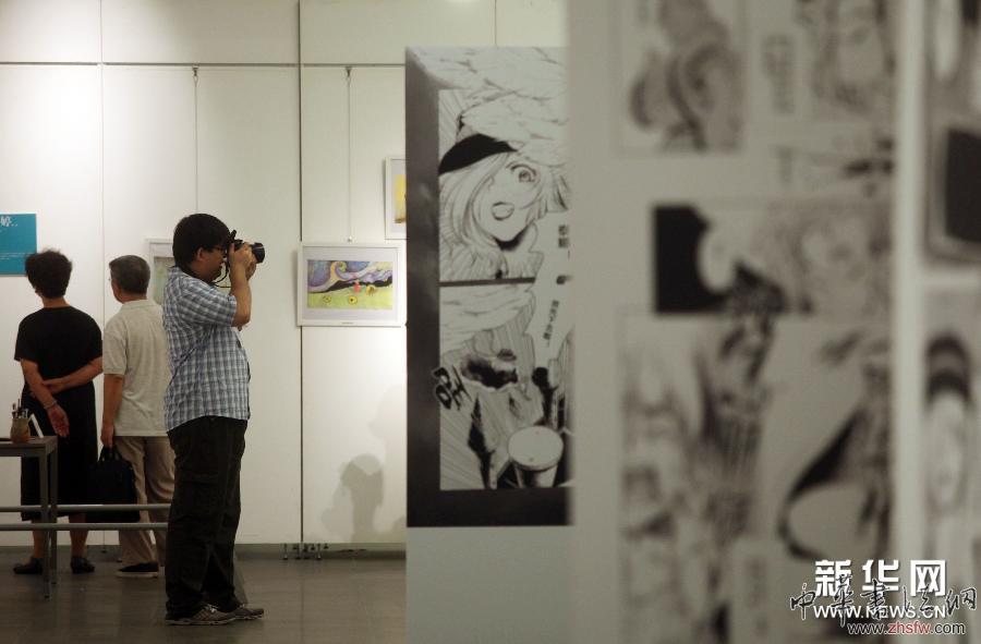“国家动漫园原创漫画展”在天津美术馆开展 图