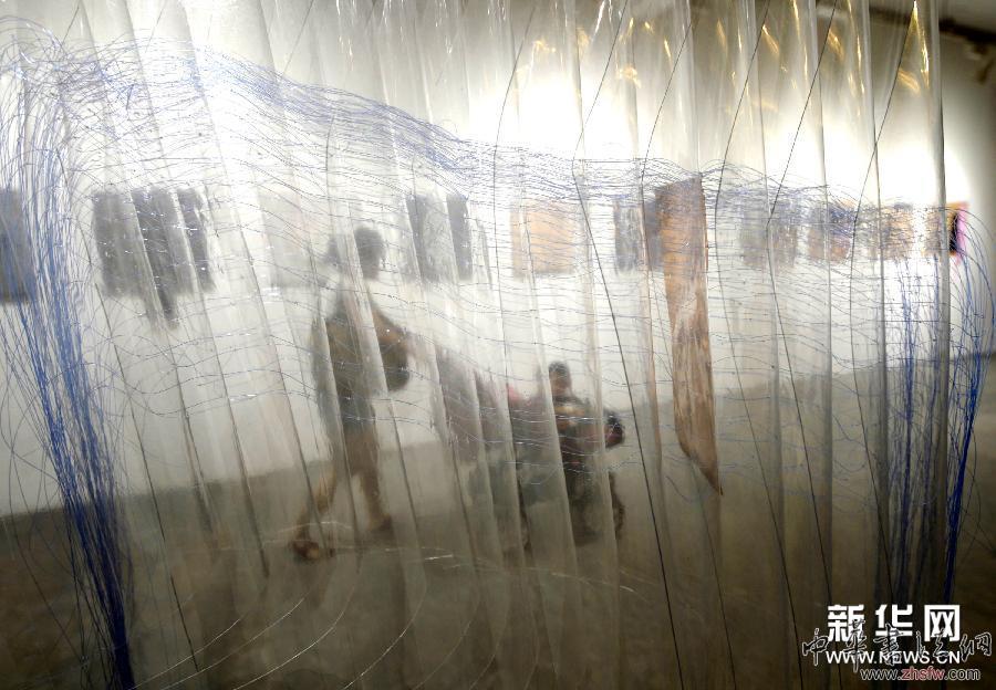 中国美院纤维与空间艺术展在杭州举行 图