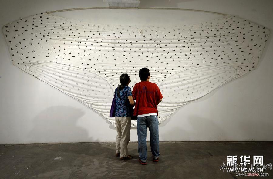 中国美院纤维与空间艺术展在杭州举行 图