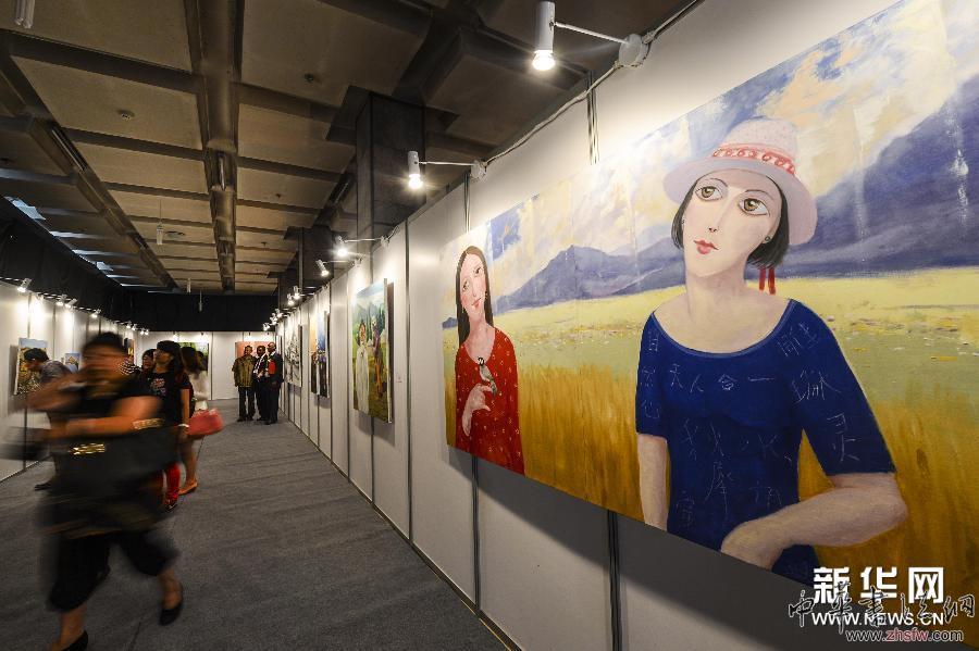 （中国—亚欧博览会）（3）“意会中国——阿拉伯知名艺术家来华采风交流活动汇报展”开展