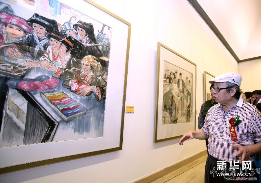 （晚报）（1）《生活之美：周波艺术展》在京开幕
