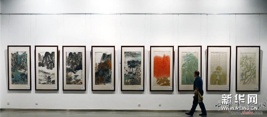 （文化）（2）中国当代书画名家作品添彩“十艺节”