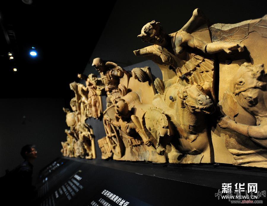 （文化）（4）武汉：“曙光时代——意大利的伊特鲁里亚文明展”开幕