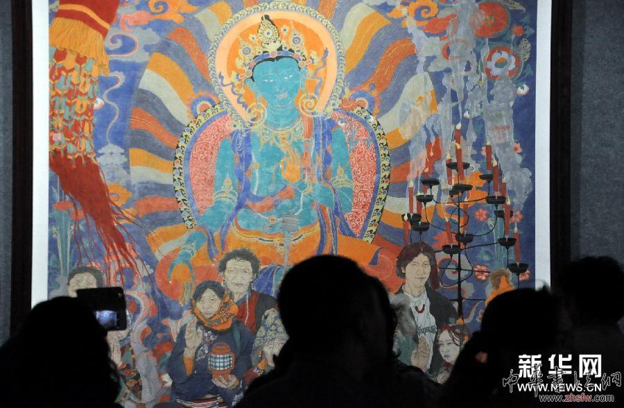 （文化）（4）“朝圣敦煌”全国美术作品展在敦煌举行