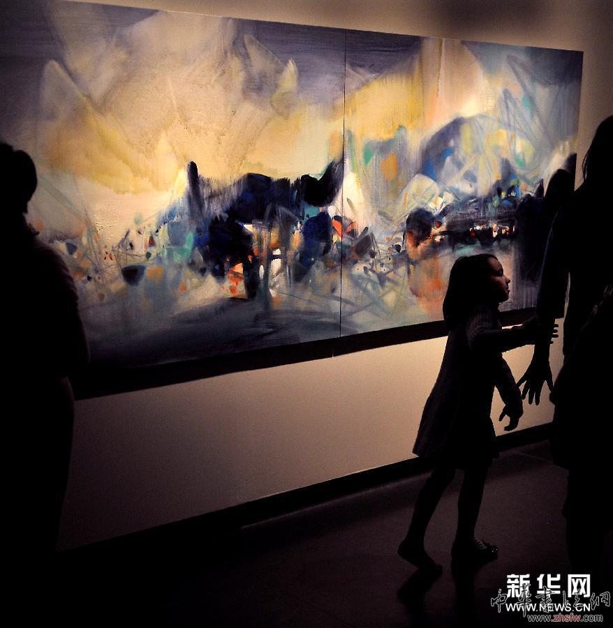 （国际）（4）巴黎美术馆回顾朱德群“走向抽象之路”
