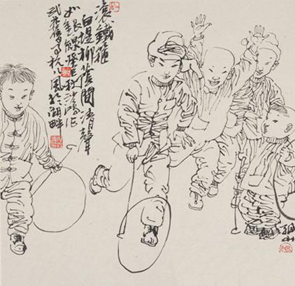 “武林旧事·杭儿风”池沙鸿国画新作展