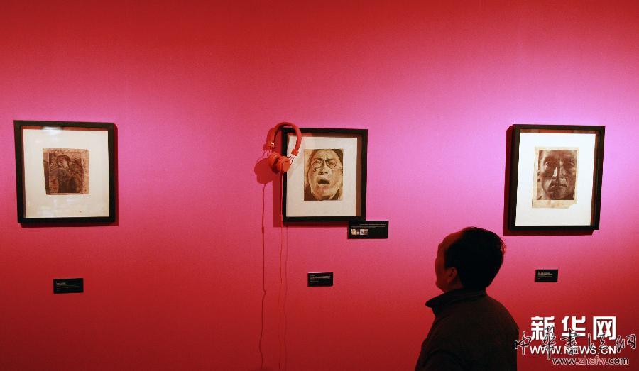 百幅英国画家培根作品亮相南京 图