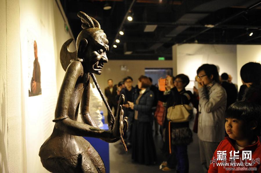 （晚报）（3）“中意雕塑·形与灵的对话”展览在广州开幕