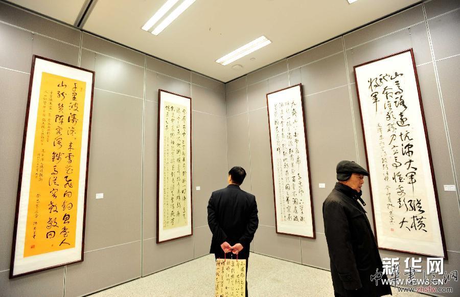 （晚报）（3）“翰墨情怀——韩忠学书法展”在武汉开幕
