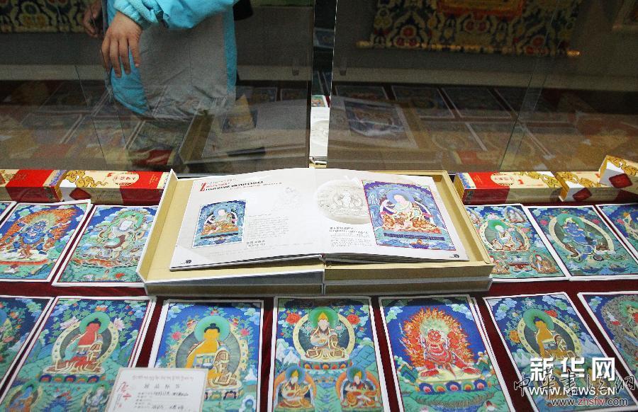 （国际）（3）“中国甘肃省甘南藏族文化唐卡展”亮相首尔