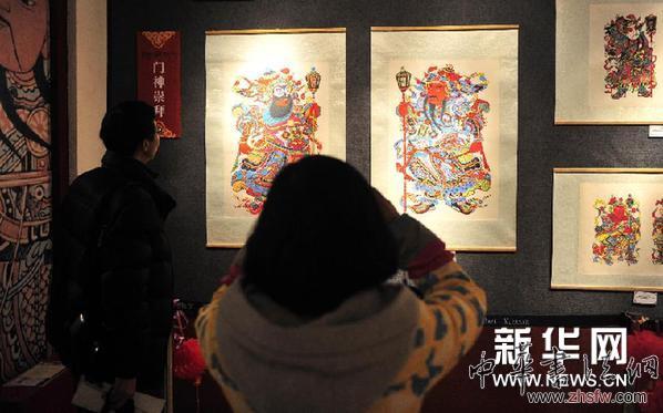 （晚报）（1）《武强年画专题展》在西藏举行