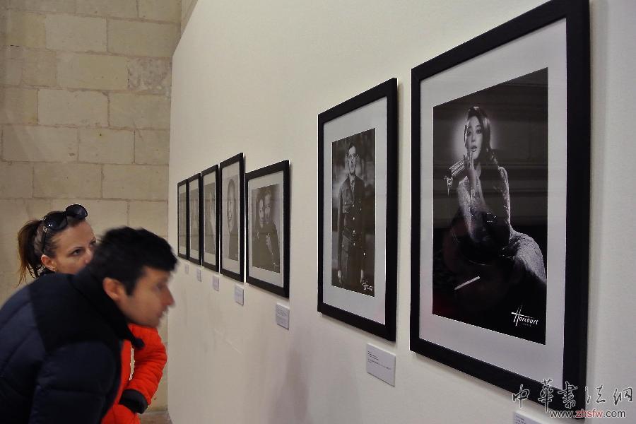 （国际·图文互动）（2）法国办展庆法中建交50年　  