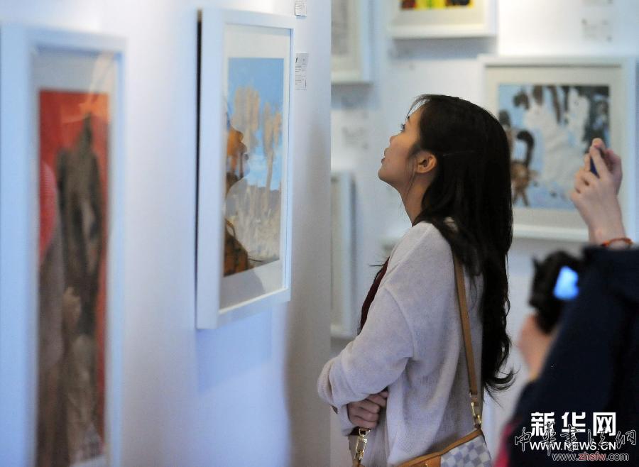 （社会）（3）“自闭症儿童与大师的对话”艺术展在京举行