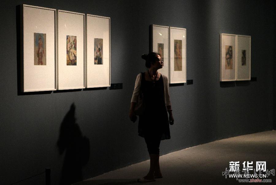 （文化）（3）“含泪画下去——司徒乔艺术世界的爱与恨”在京开展