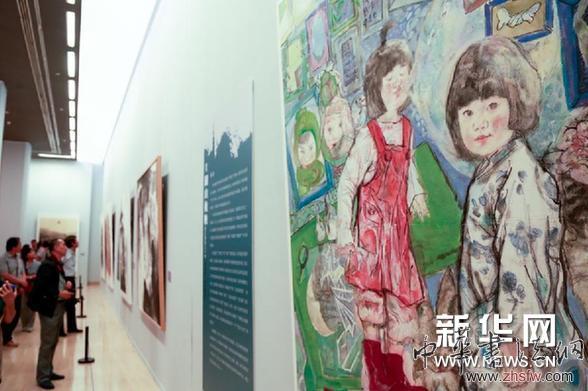 （晚报）“湖山掩映”在中国美术馆开展