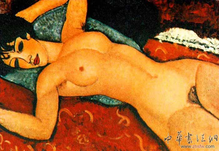 天才美男莫迪利阿尼：华丽美艳的裸女大师 图