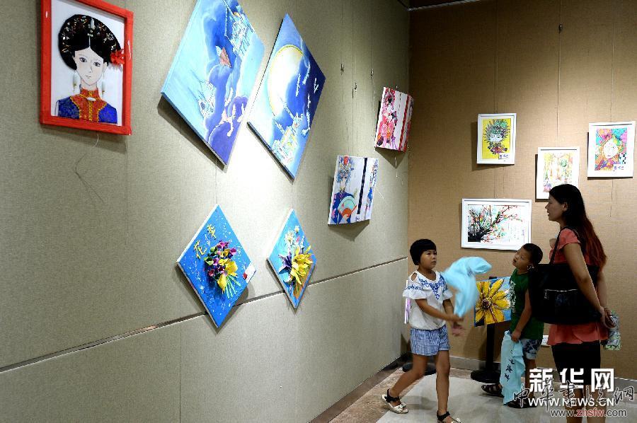 （文化）（1）山东举办少儿书画双年展
