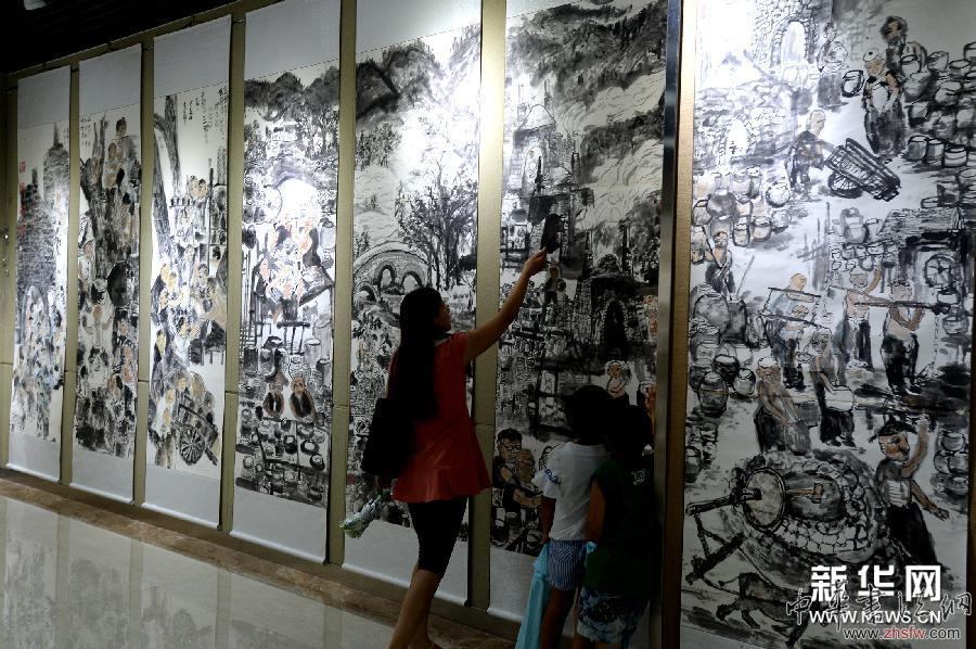 （文化）（2）山东举办少儿书画双年展