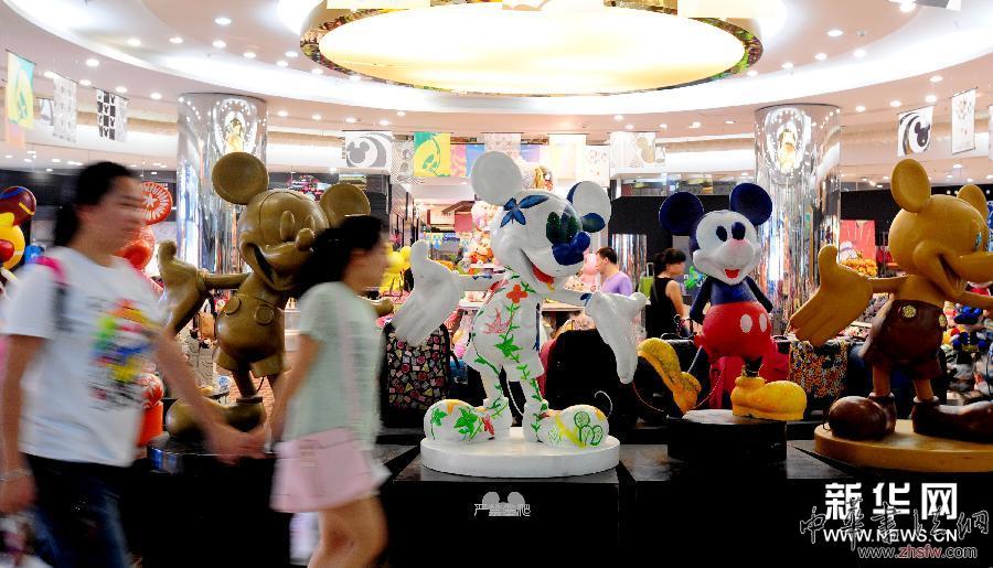 米奇老鼠展亮相沈阳 组图