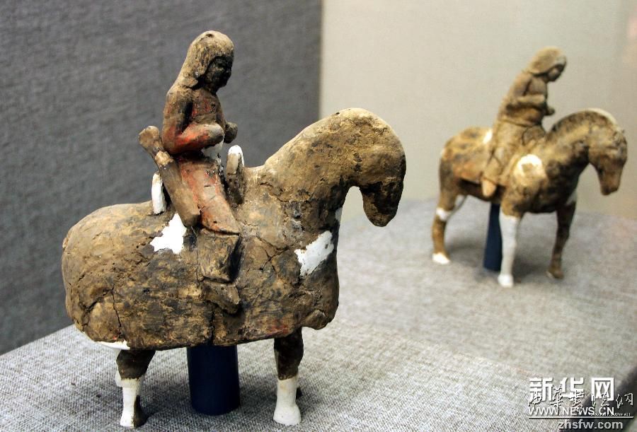 隋炀帝墓出土文物特展在扬州开展 组图