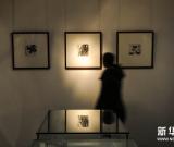 杭州举办田舍郎水墨花鸟画展 图