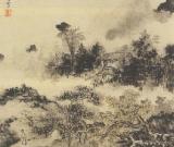 髡残《山水图轴》解读