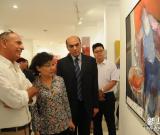 突尼斯举办中国主题油画展 组图