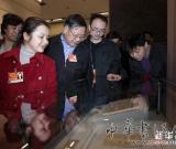 全国人大代表参观国博《复兴之路》展览 图