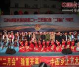 书画家走进云南省怒江州兰坪县白族“二月会”(图)