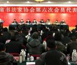 四川省书法家协会第六次会员代表大会在成都召开