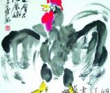 俺也会大鹏展翅 （国画）