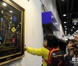 杭州：2014西湖艺术博览会秋季展开幕 图