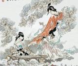 心神交融 罗屏先生古典人物画佳作欣赏（组图）