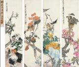 任伯年花鸟精品9年涨幅超14倍（图）
