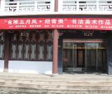 “金陵五月风.迎青奥“书法美术展在林散之纪念馆开幕