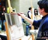 千万级大师武汉美术馆同场“斗画”