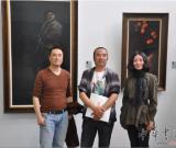 “弥漫——包一飞写实油画展”在北京宋庄北向阳光艺术区开幕