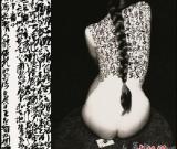 书法家人体艺术书法展“大尺寸”混搭引争议