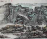 与山传神与花写照—浅析马健郡的国画