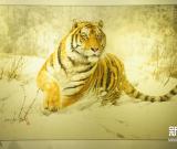 朝鲜美术作品工艺品精品展亮相丹东 图