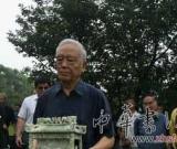 季羡林墓地和雕像落户河北易县(图)