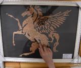 “老师”手工画 送给山里娃 组图