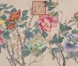 慈禧太后画牡丹 书画作品欣赏 组图