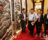 毛新宇出席纪念毛泽东诞辰120周年书画展