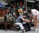上海东台路古玩市场即将消失 组图
